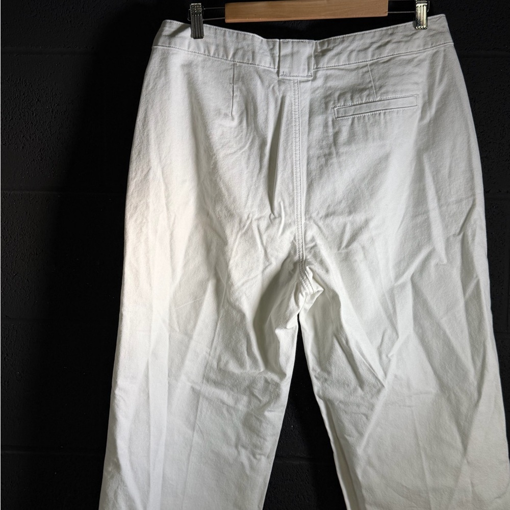 ASOS White Casual Pants - Classic Straight Fit
